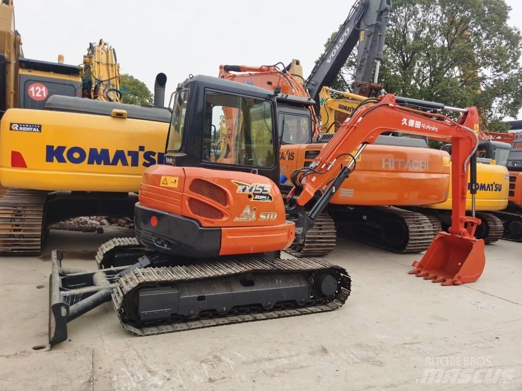 Kubota KX 155 Miniekskavaatorid < 7 t