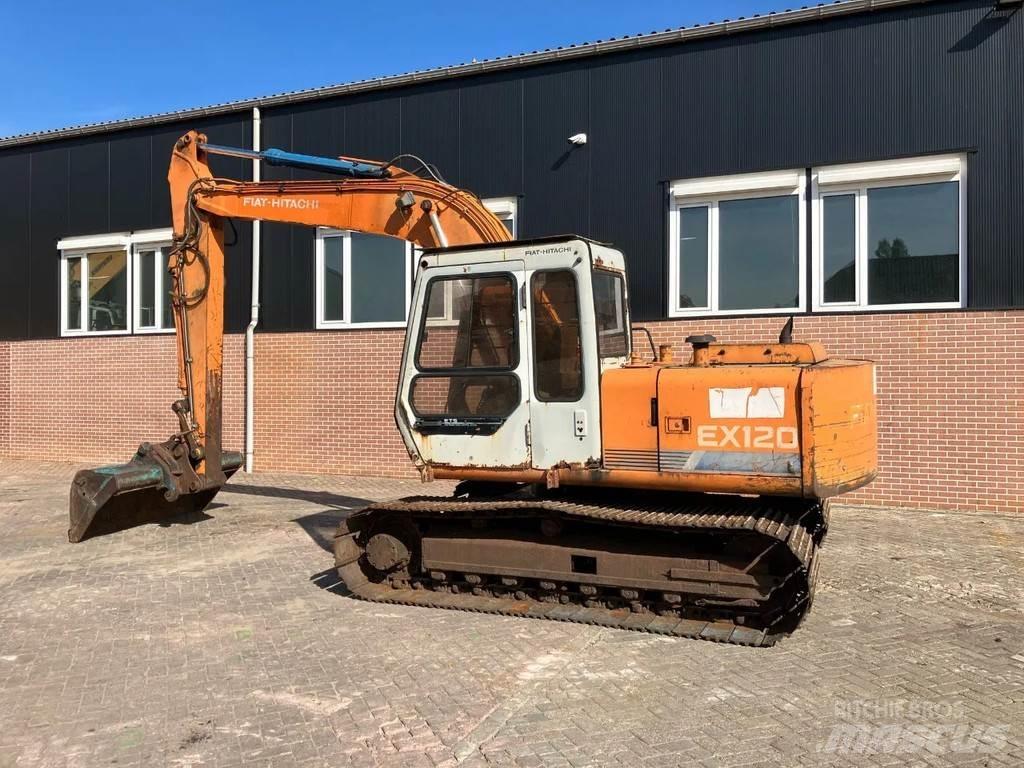 Fiat Hitachi EX120 Roomikekskavaatorid