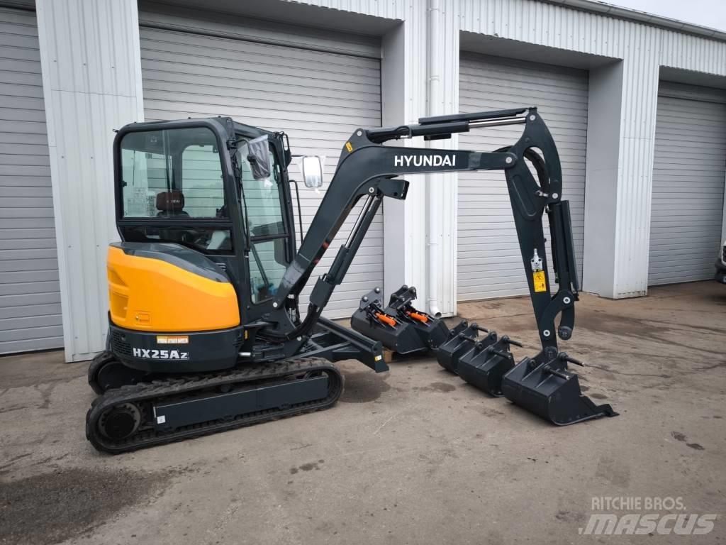 Hyundai HX 25 AZ Miniekskavaatorid < 7 t