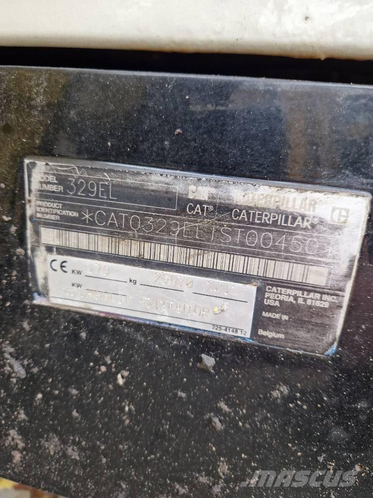 CAT 329 EL Pika noolega ekskavaatorid