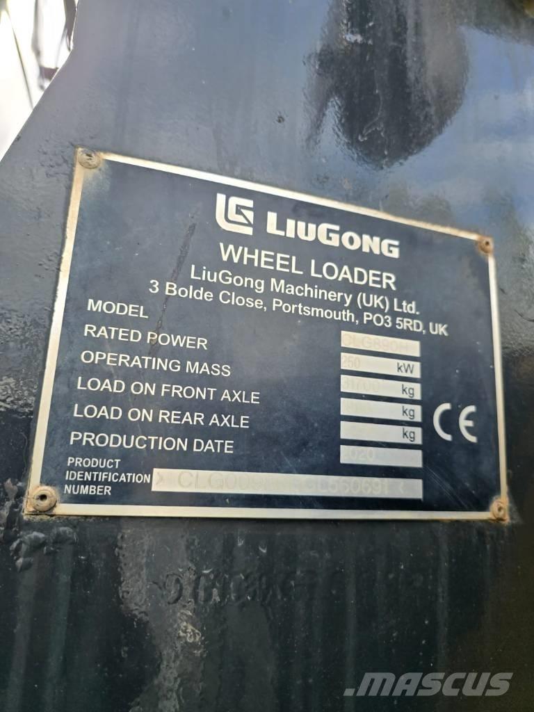 LiuGong GLC980 Rataslaadurid