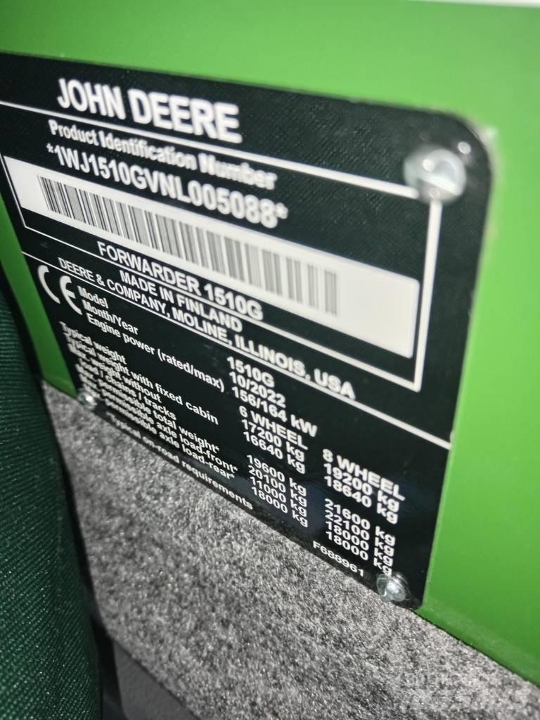 John Deere 1510 G Forwarderid