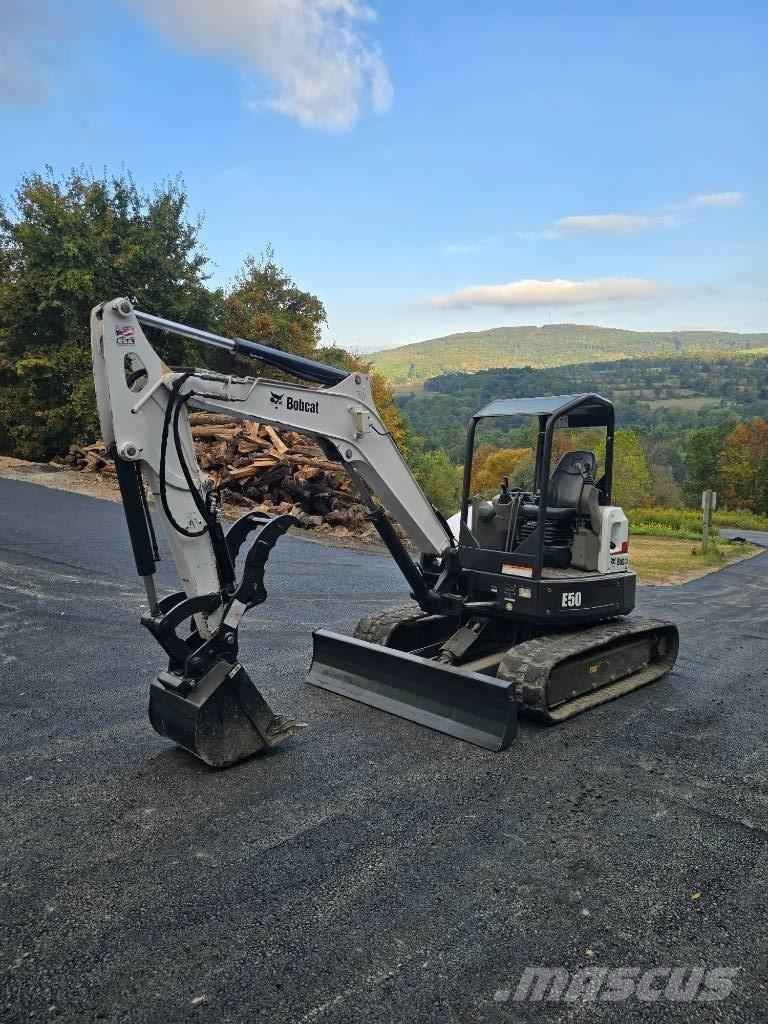 Bobcat E 50 Miniekskavaatorid < 7 t