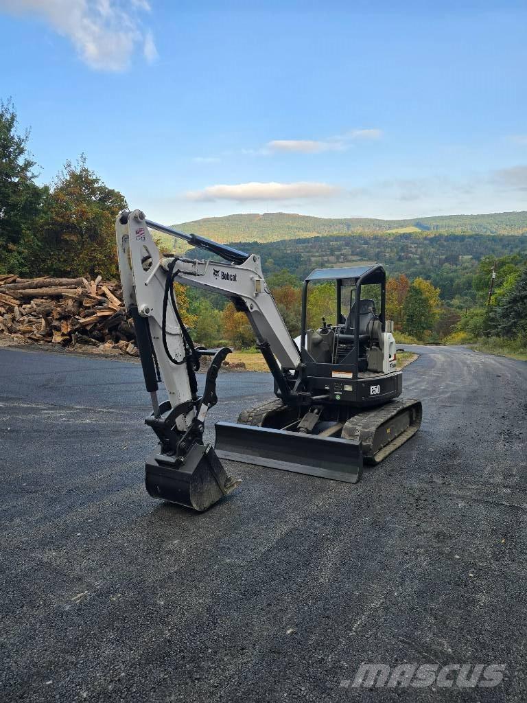 Bobcat E 50 Miniekskavaatorid < 7 t