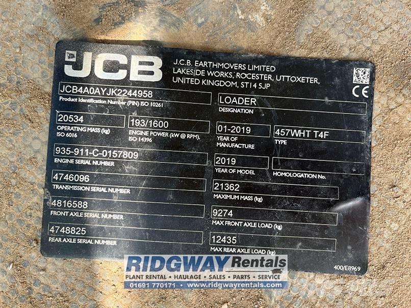 JCB 457 Rataslaadurid