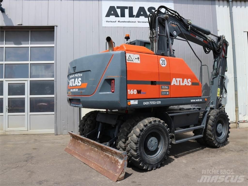 Atlas 160W-BLUE Ratasekskavaatorid