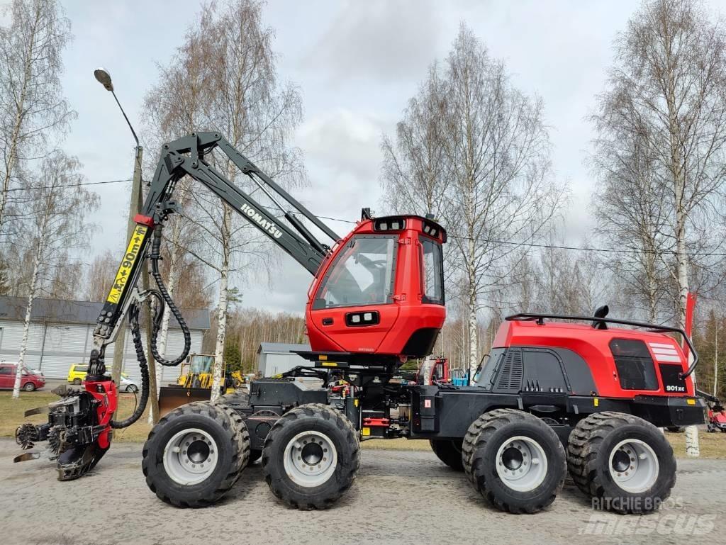 Komatsu 901 XC Harvesterid