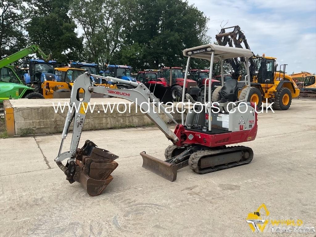 Takeuchi TB 216 Miniekskavaatorid < 7 t