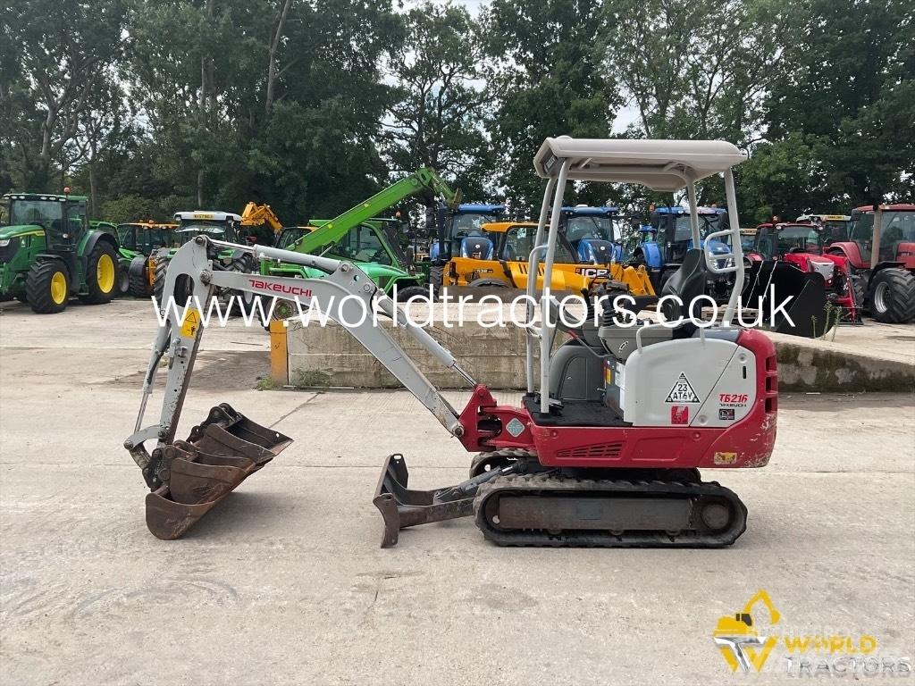 Takeuchi TB 216 Miniekskavaatorid < 7 t