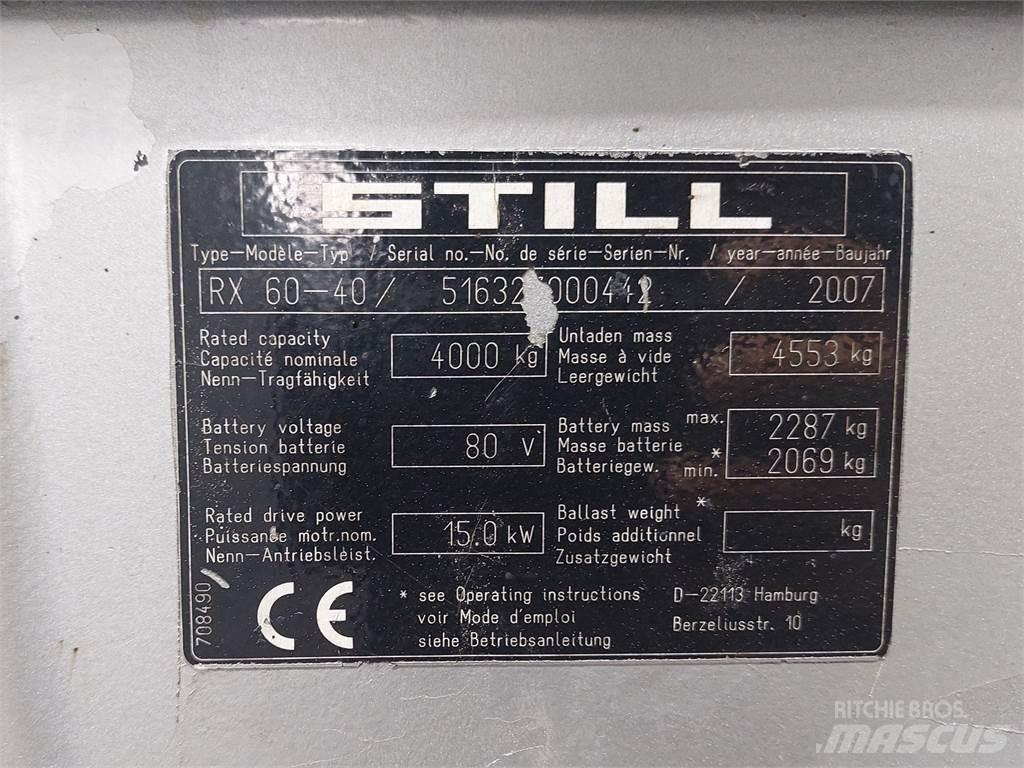 Still RX60 40 Elektritõstukid