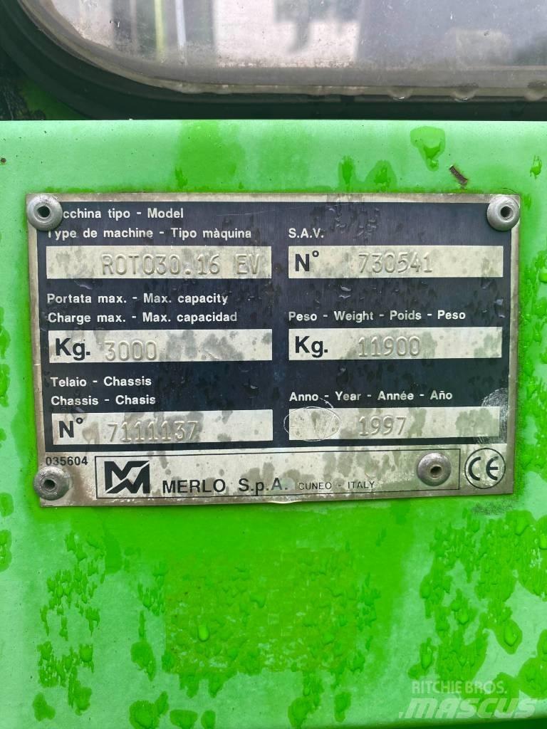 Merlo Roto 30.16 EV Teleskooplaadurid