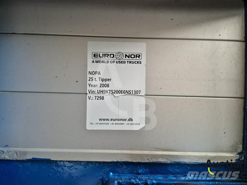 Nopa 25t. Tipper Tentpoolhaagised
