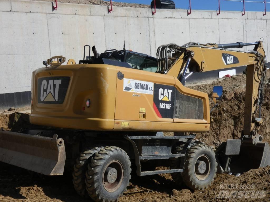 CAT M 318 F Ratasekskavaatorid