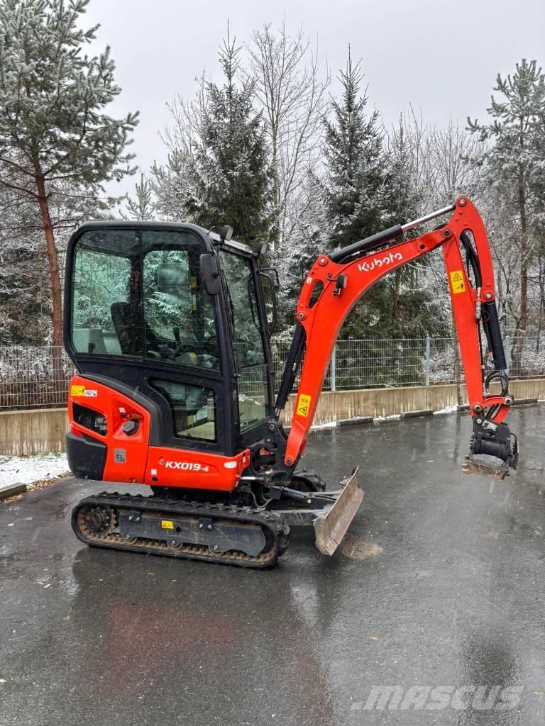 Kubota KX 019-4 Miniekskavaatorid < 7 t