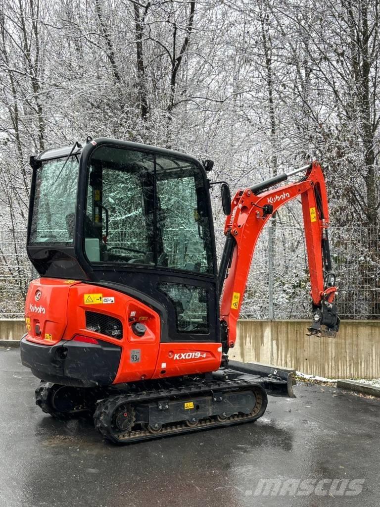 Kubota KX 019-4 Miniekskavaatorid < 7 t