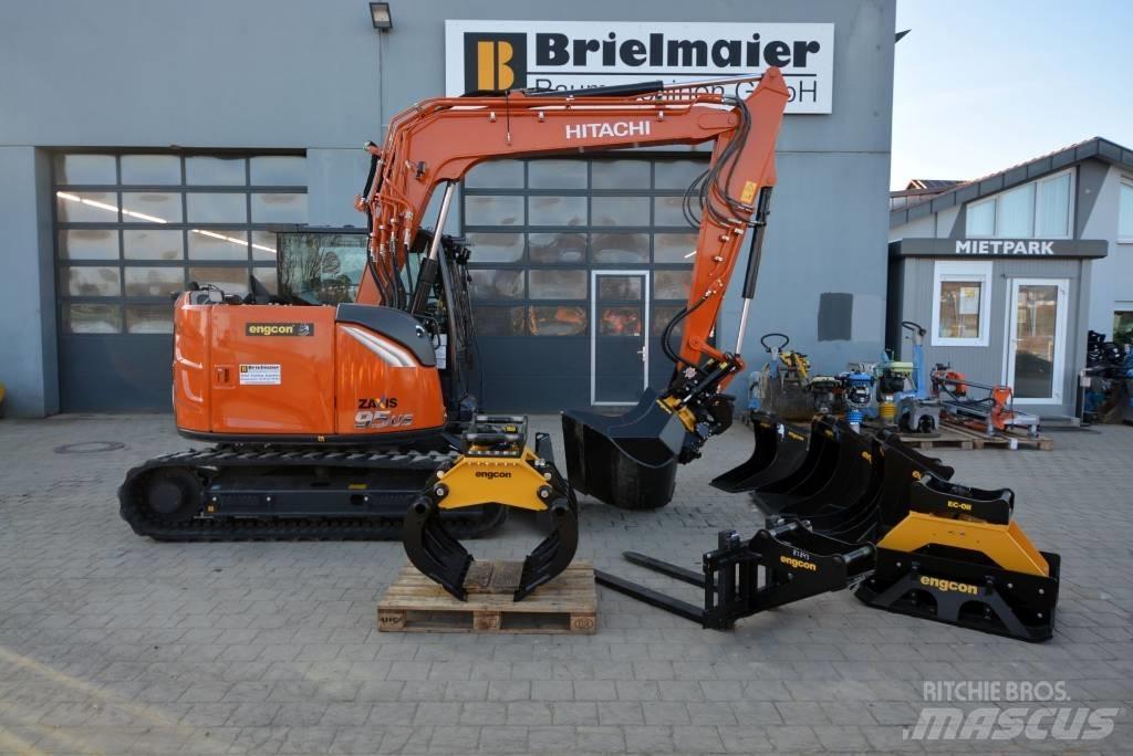 Hitachi ZX 95 US-7 Väikeekskavaatorid 7t-12t