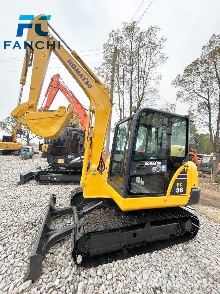 Komatsu pc56 Roomikekskavaatorid