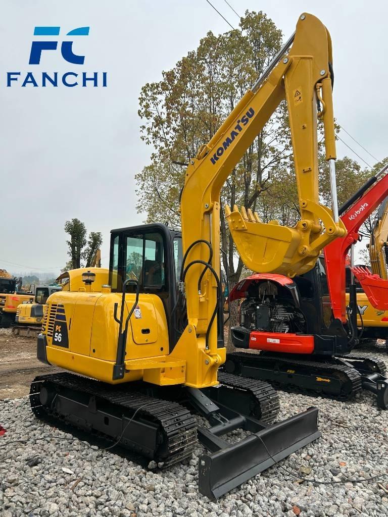 Komatsu pc56 Roomikekskavaatorid