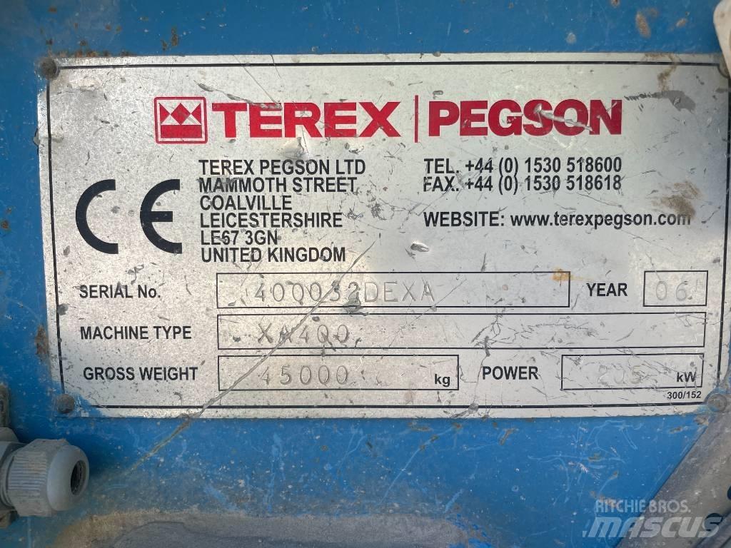 Terex Pegson XA 400 Iseliikuvad purustid