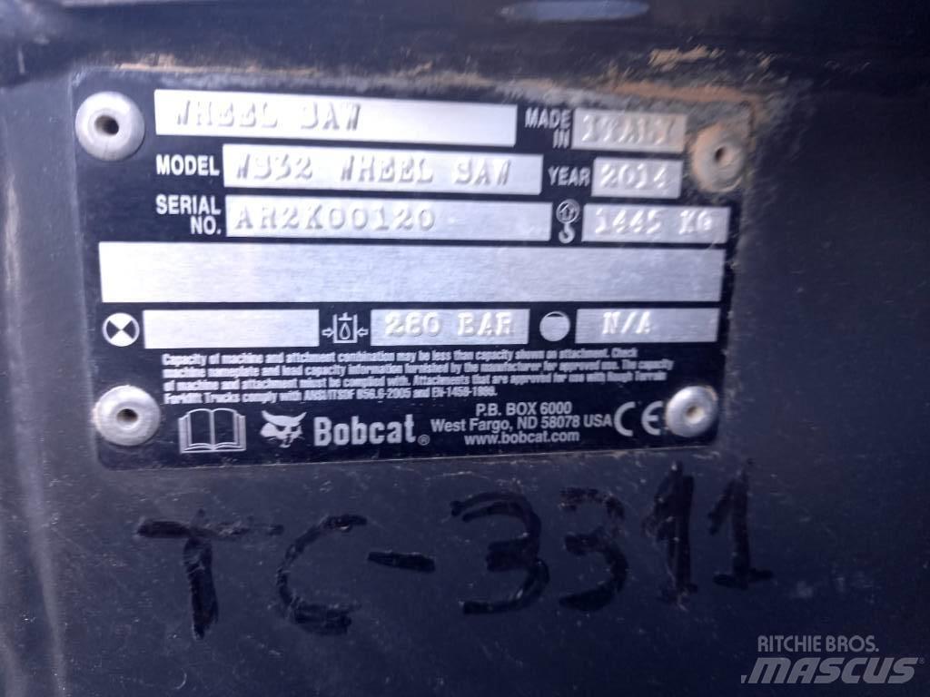 Bobcat WS 32 Pinnaselõikurid