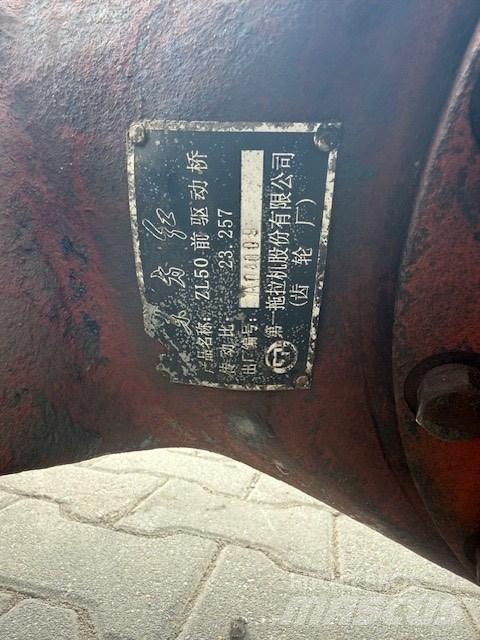 YTO ZL50B-III AXLES Sillad