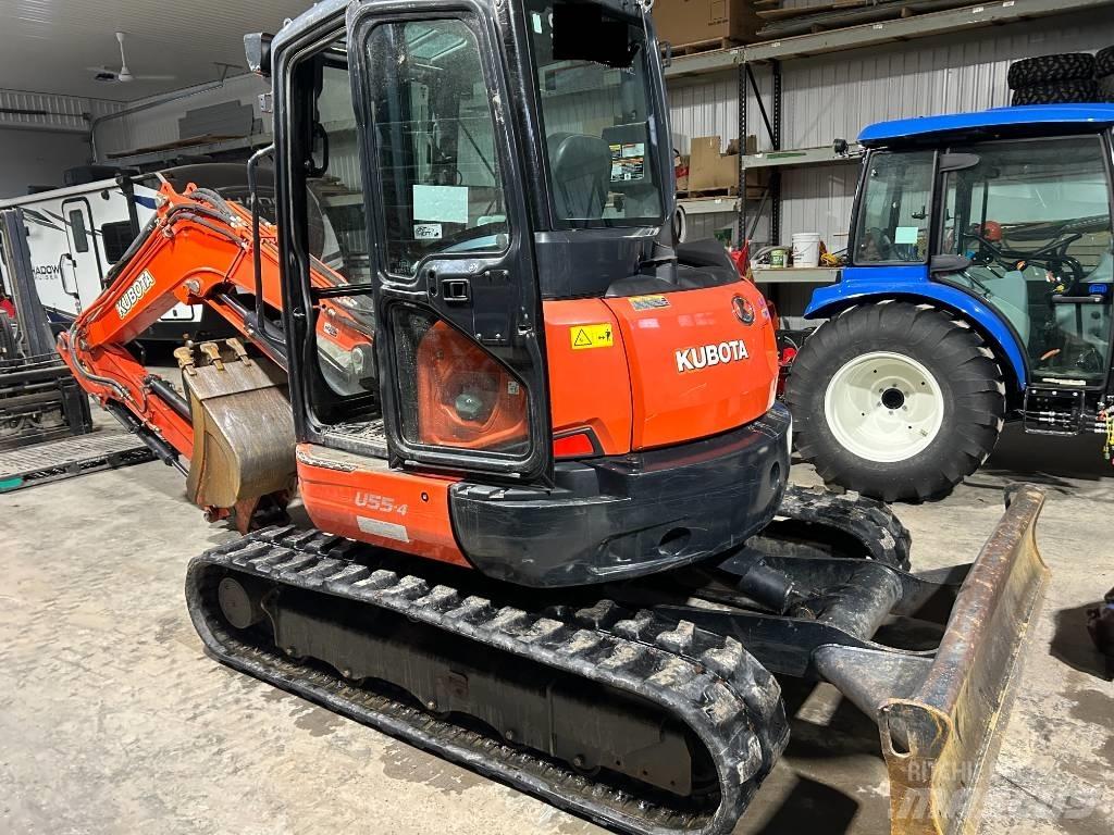 Kubota U 55-4 Miniekskavaatorid < 7 t