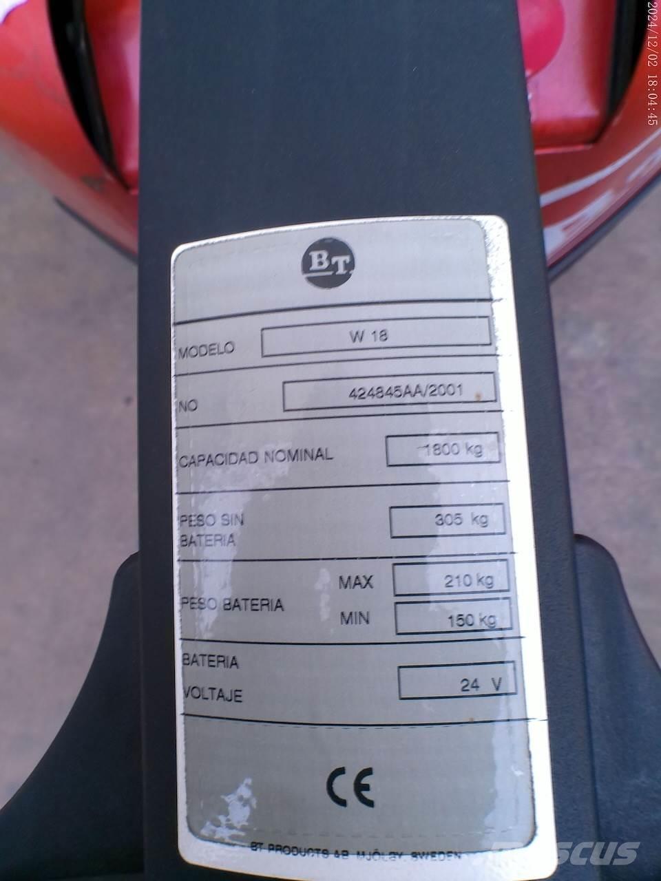 BT W 18 Elektriline alusesiirdaja