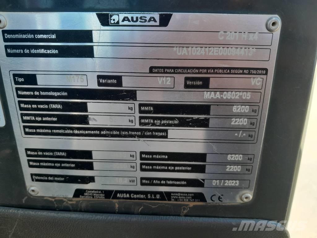 Ausa C 201 HX 4 Diiseltõstukid