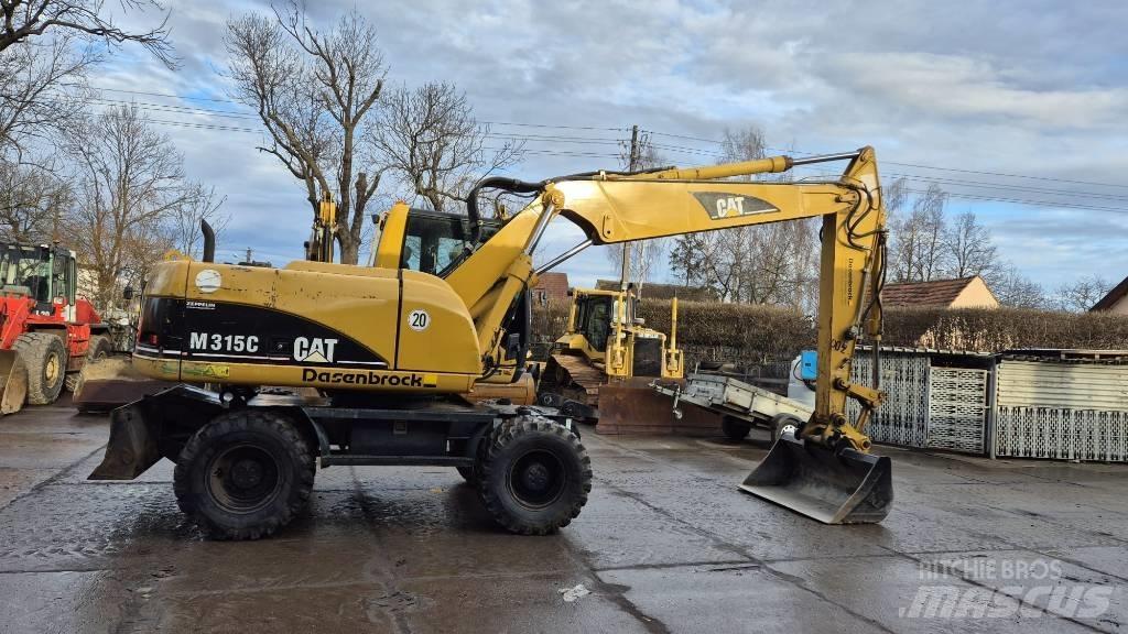 CAT M 315 C Ratasekskavaatorid