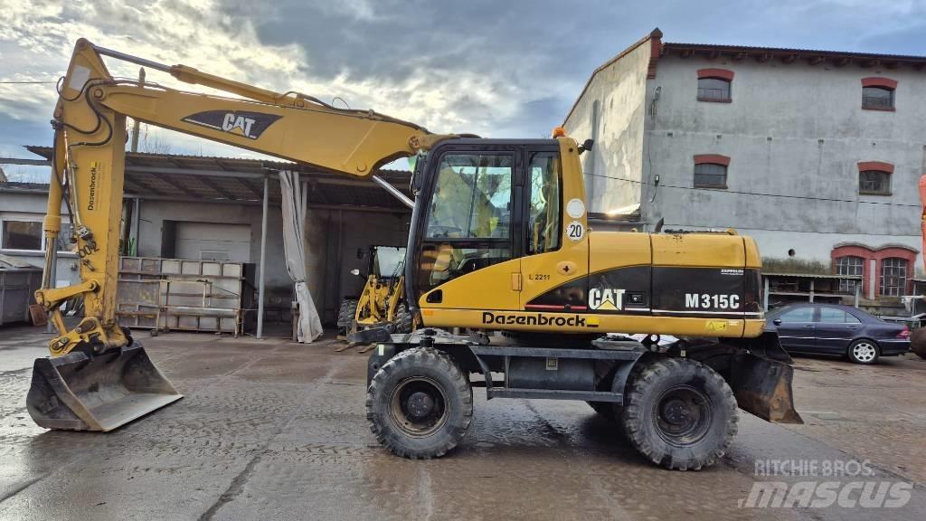 CAT M 315 C Ratasekskavaatorid