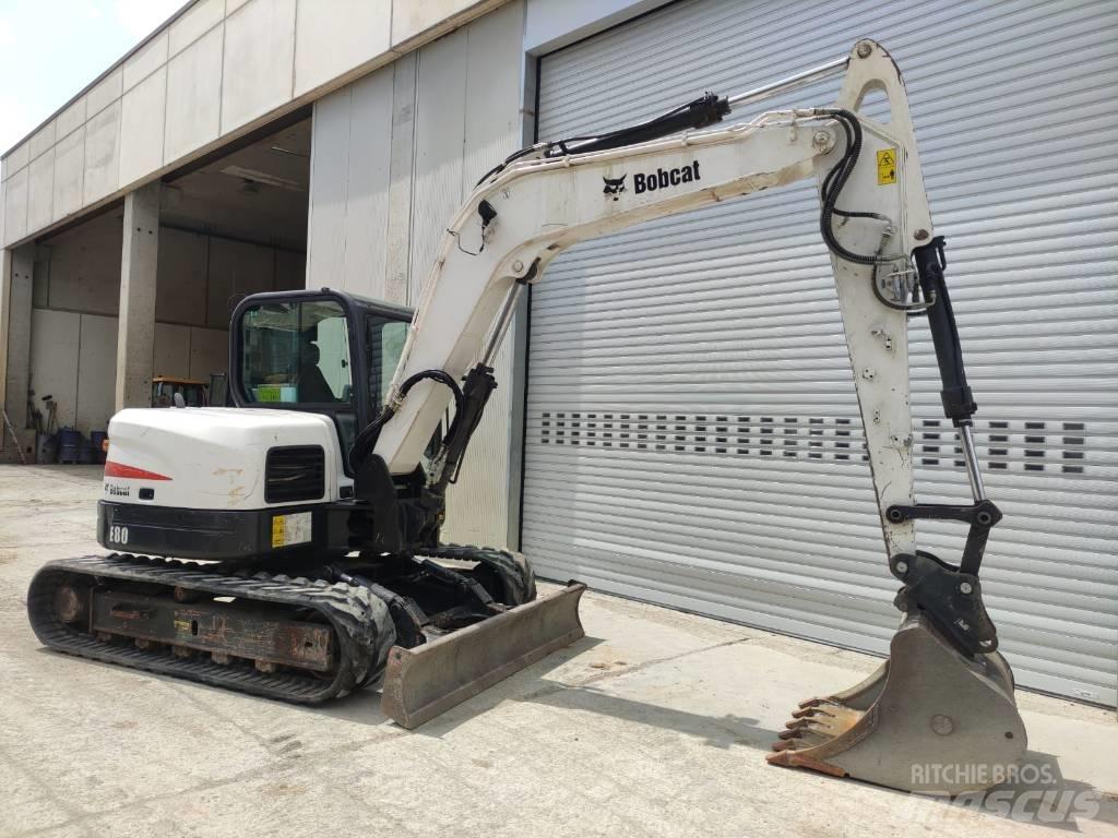 Bobcat E 80 EA Väikeekskavaatorid 7t-12t