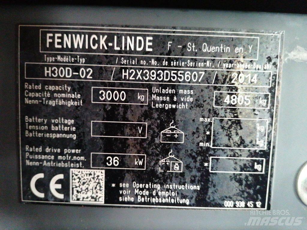 Linde H30D-02 Diiseltõstukid