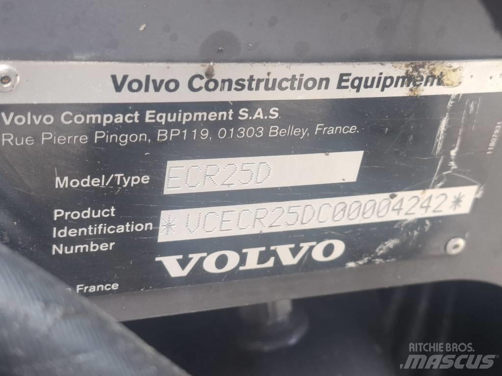 Volvo ECR 25 D Miniekskavaatorid < 7 t
