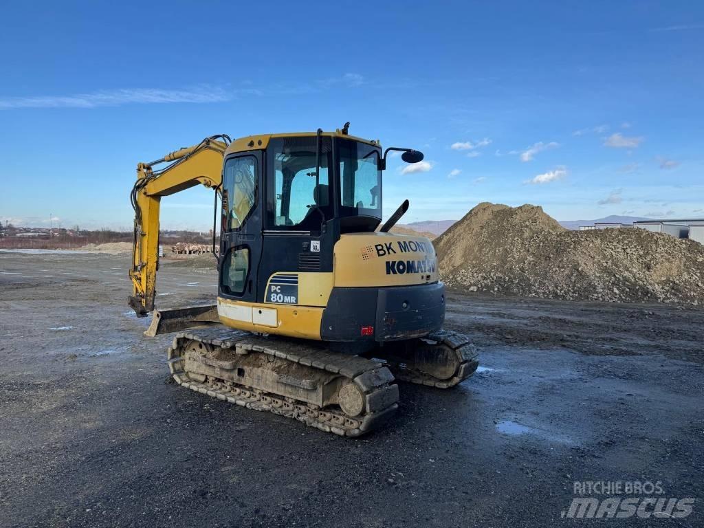 Komatsu PC 80 MR-3 Väikeekskavaatorid 7t-12t