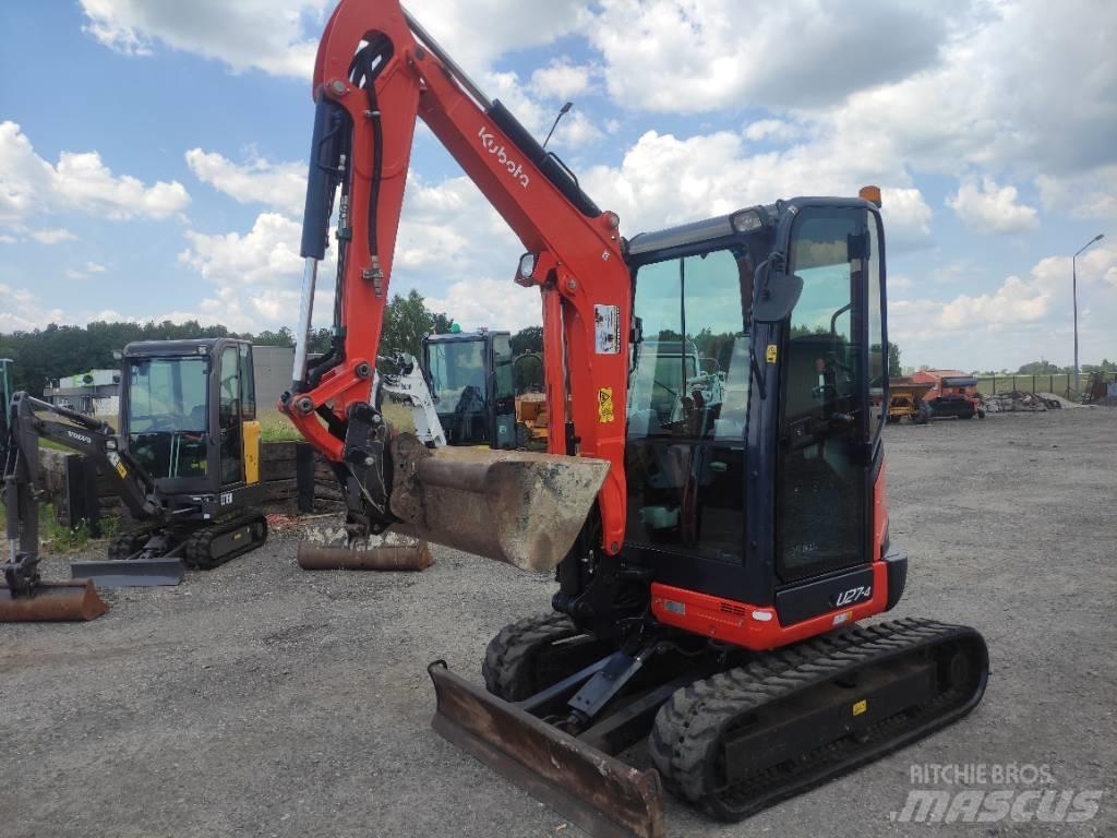 Kubota U 27-4 Miniekskavaatorid < 7 t