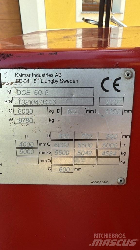 Kalmar DCE 60-6 Diiseltõstukid