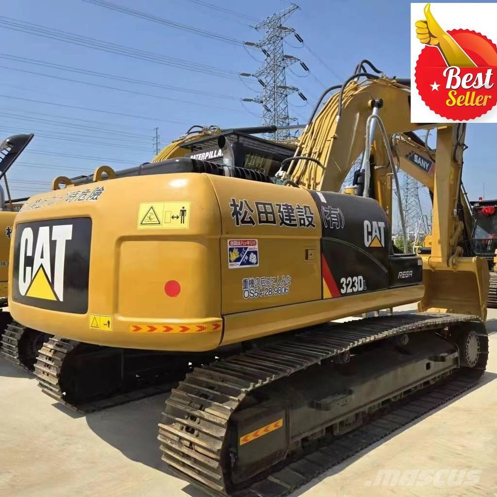 CAT 323 D L Roomikekskavaatorid