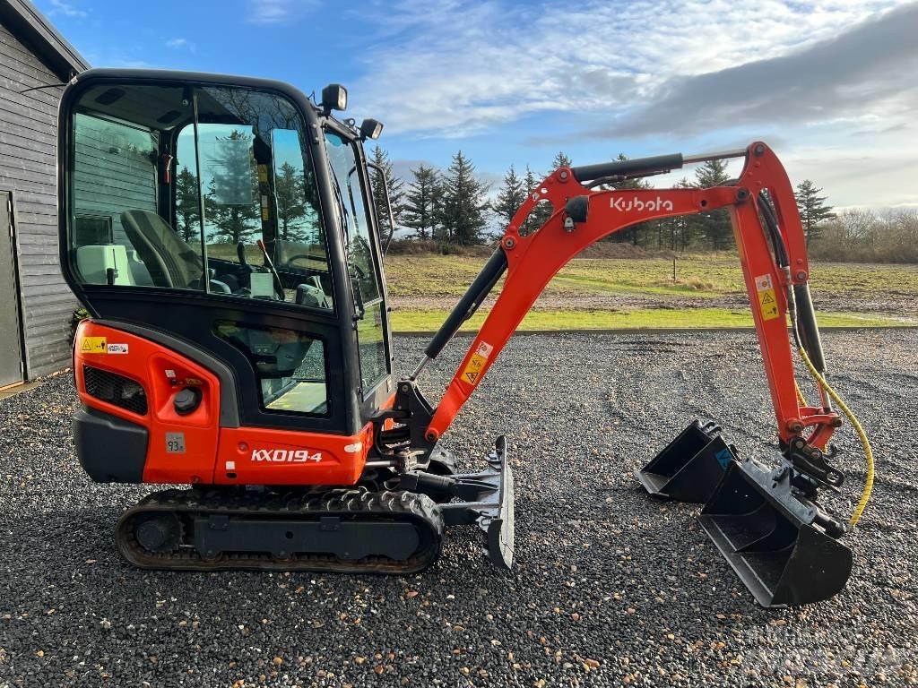 Kubota KX 019-4 Miniekskavaatorid < 7 t