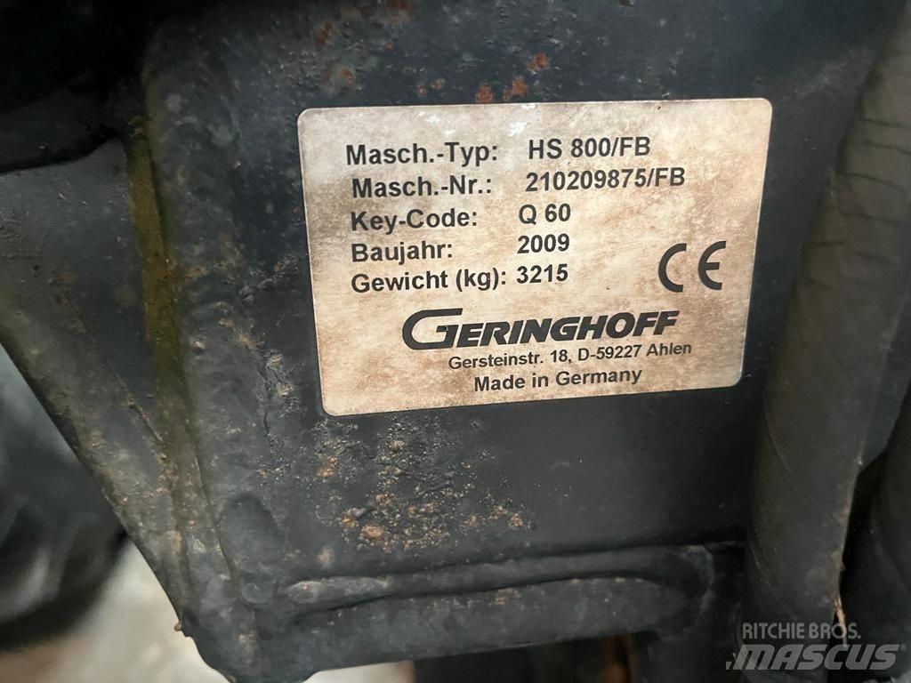 Geringhoff HS 800/FB Kombainide heedrid