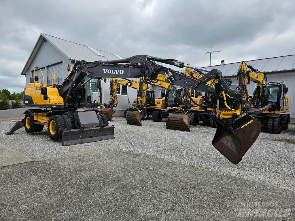 Volvo EW 160 D Ratasekskavaatorid