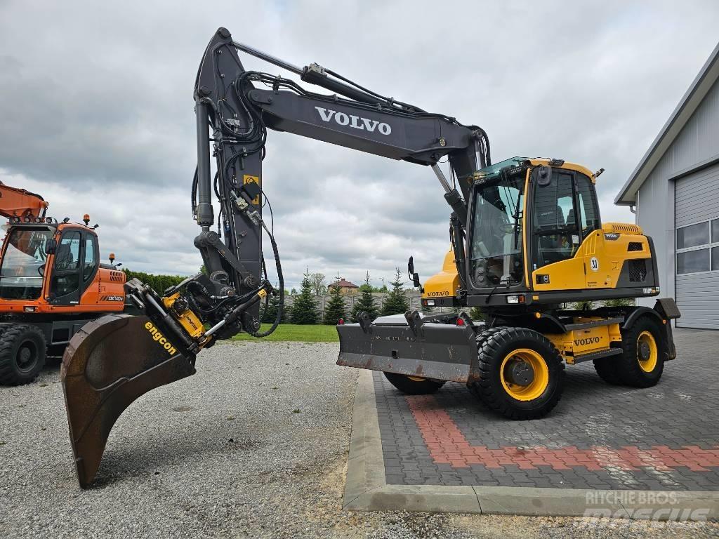 Volvo EW 160 D Ratasekskavaatorid