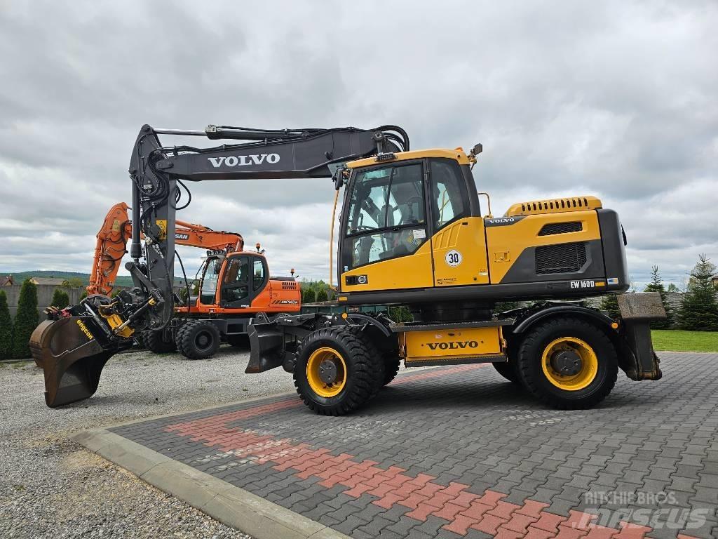 Volvo EW 160 D Ratasekskavaatorid