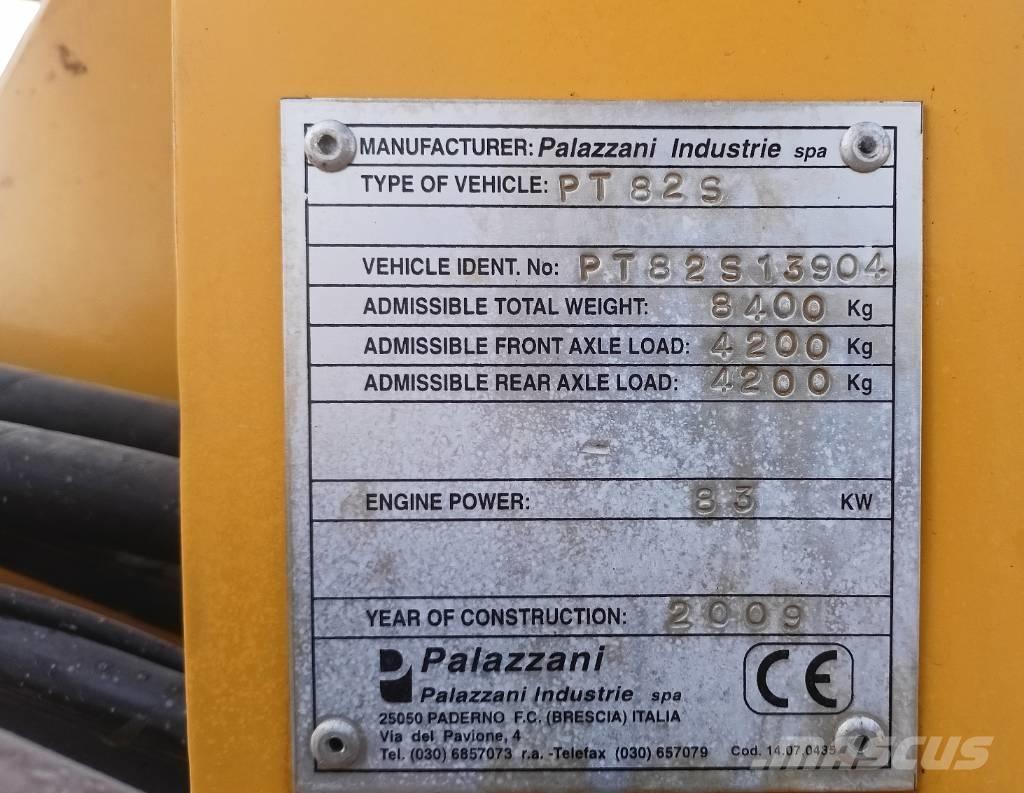 Palazzani PT82 Teleskoop rataslaadurid