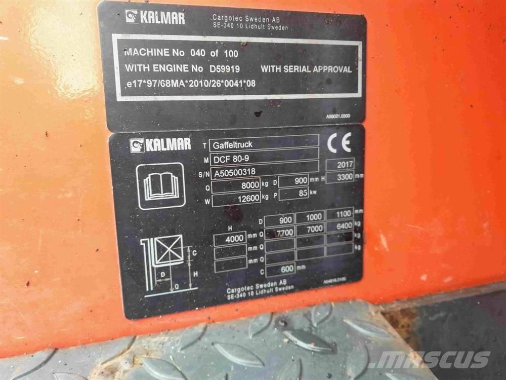 Kalmar DCF80-9 Diiseltõstukid