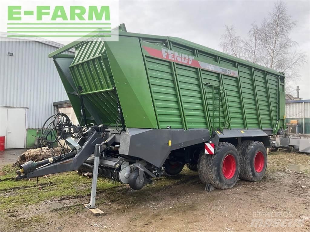 Fendt tigo 75 vr Muud poolhaagised