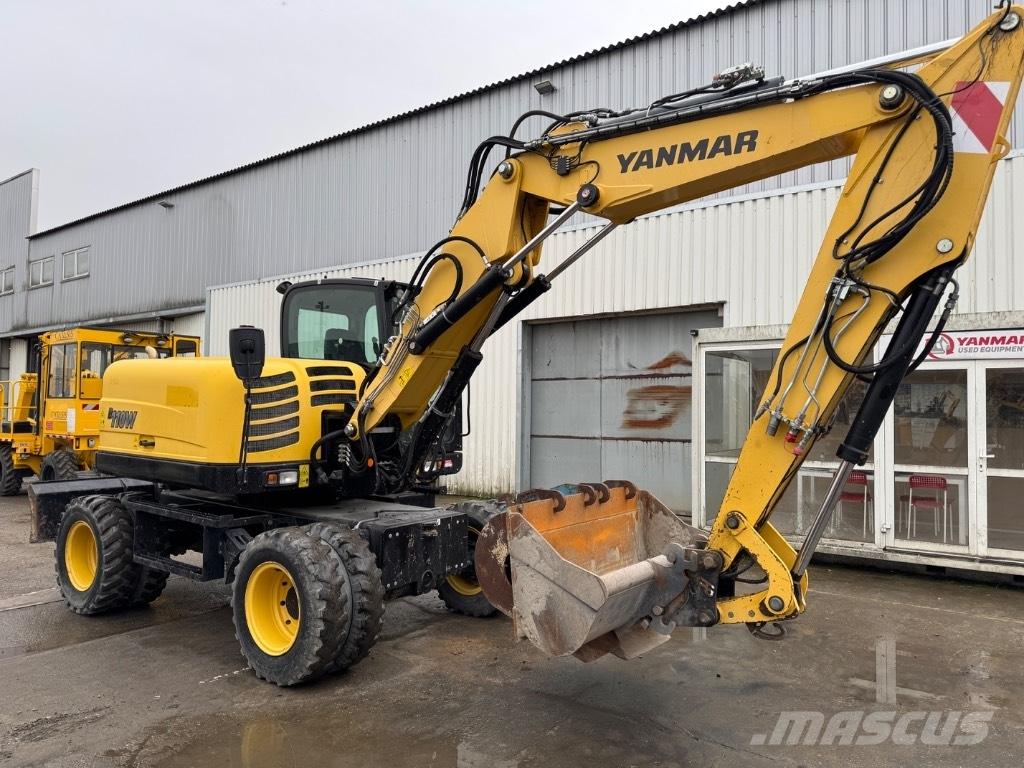 Yanmar B110W (40518) Ratasekskavaatorid