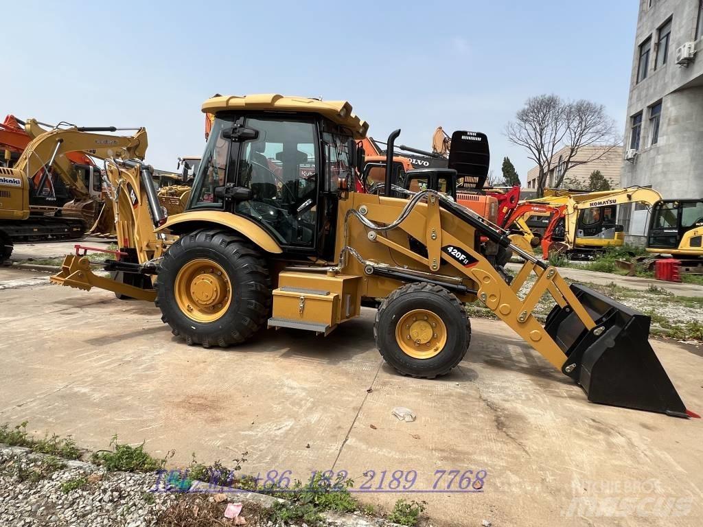 CAT 420 F Ekskavaatorlaadurid