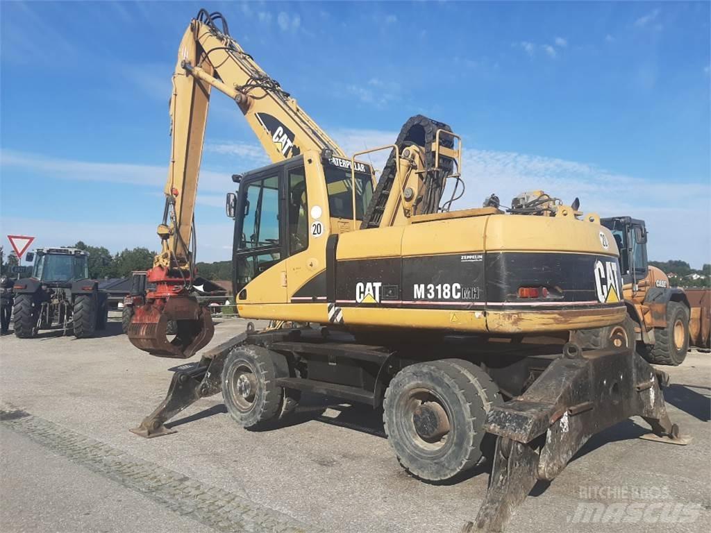 CAT M318C MH Ratasekskavaatorid