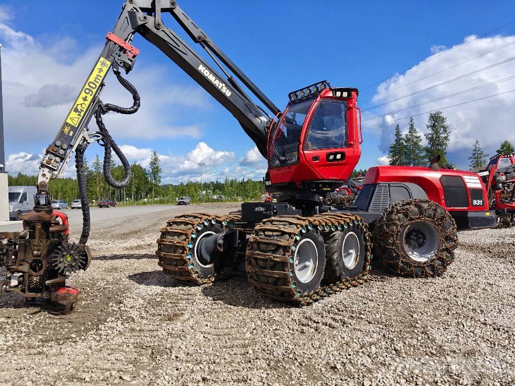 Komatsu 931 Harvesterid
