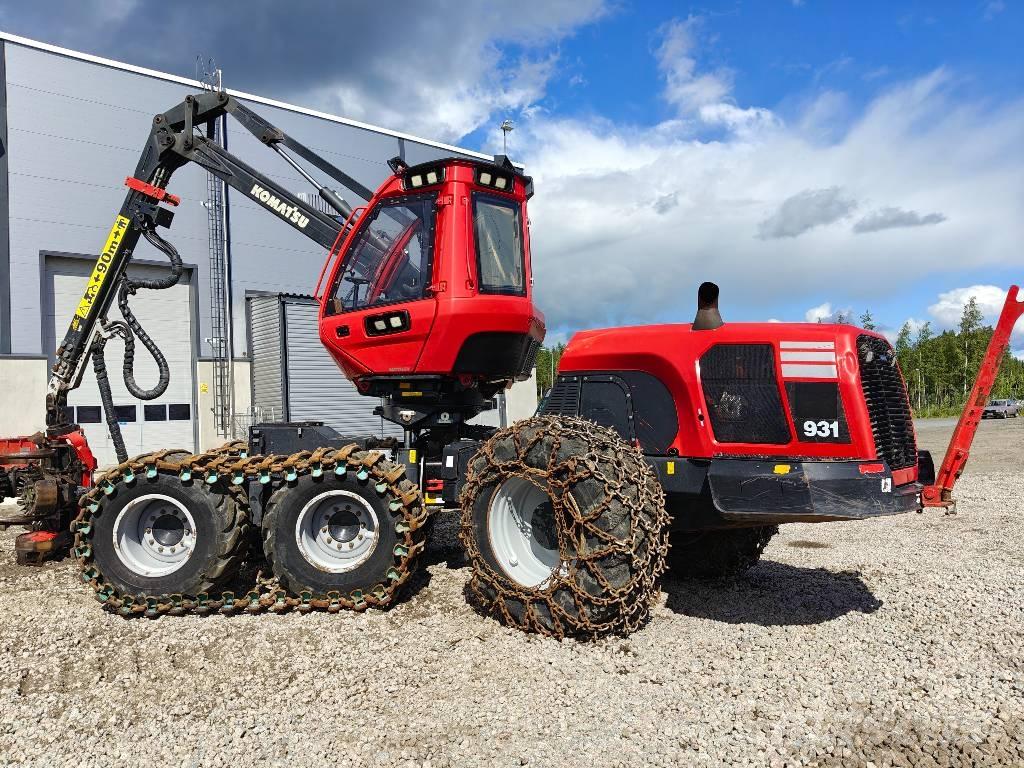 Komatsu 931 Harvesterid